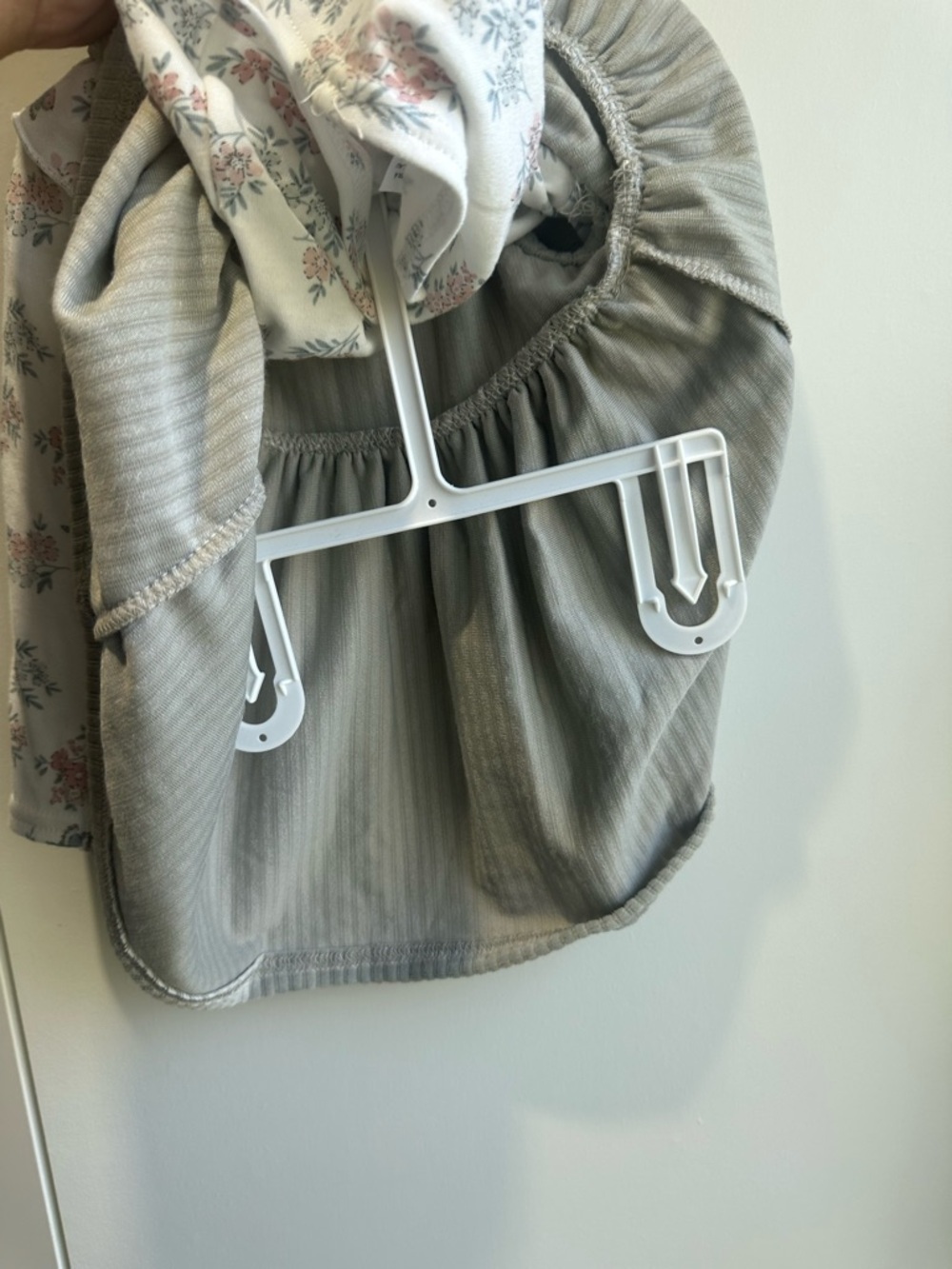 Baby Essentials Corduroy Dress with Floral Long-Sleeve Top - Picture 6 of 9